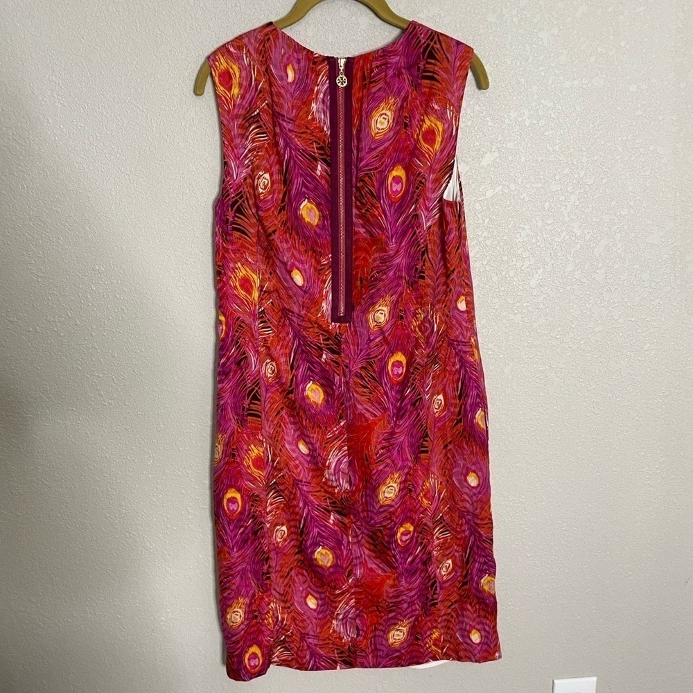 Tory Burch Pink and Orange Sleeveless Dress. NWT - Picture 6 of 10